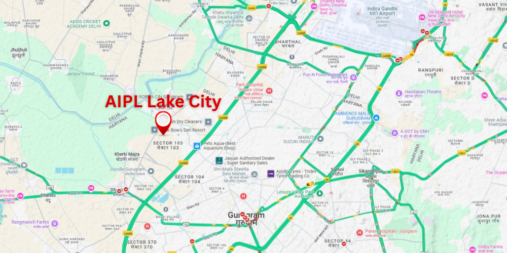 AIPL Lake City - Google map location